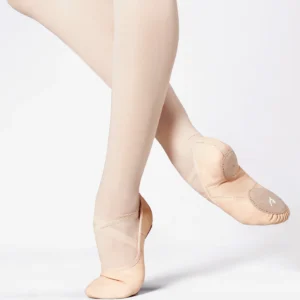 split sole leather ballet shoes - Energetiks Revelation Pro Fit BSA11 in theatrical pink
