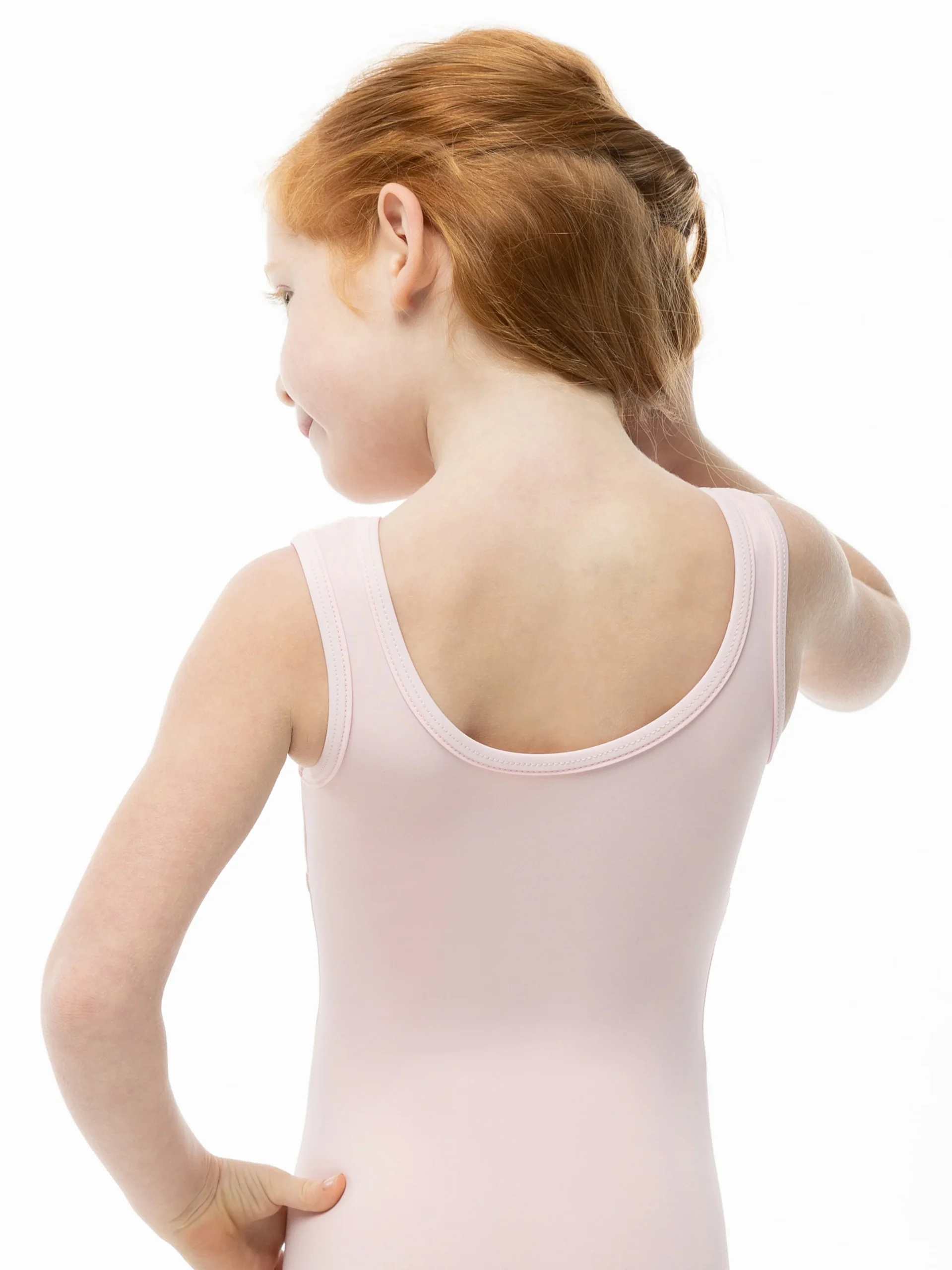 Suffolk Empire Mesh Overlay Tank Child - Image 5
