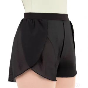 Girls Mesh Petal Shorts black