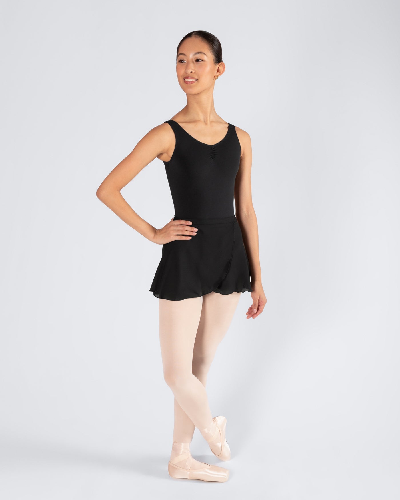 Wrap Skirt for Women in black