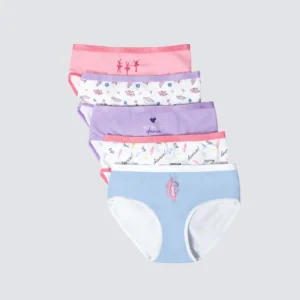 Five girls dance panties in different styles