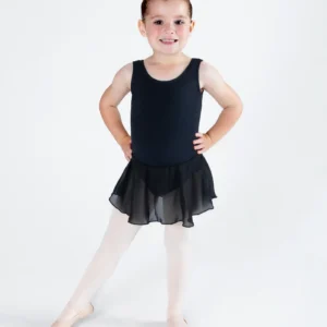 Emery Leo with skirt for child in black