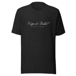 Corps de Ballet? Corps de Carpool. Dark