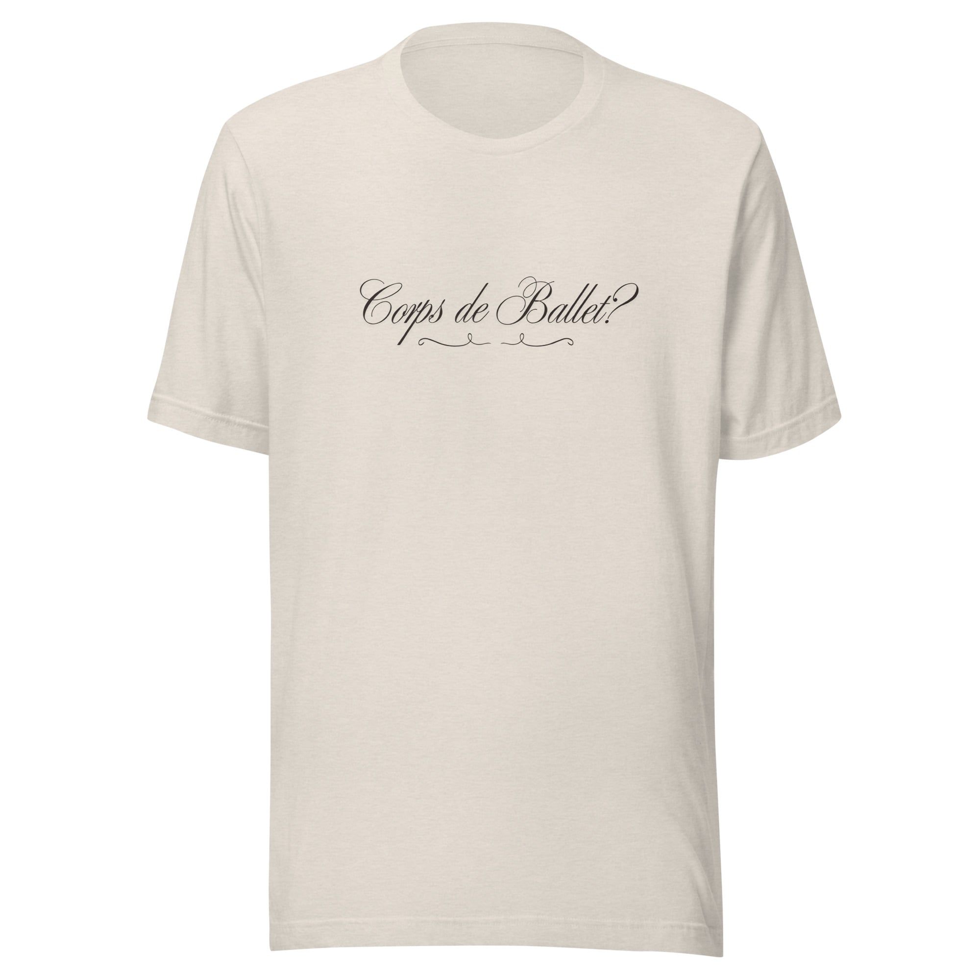 T-shirt Corps de ballet? Corps de Carpool T-shirt