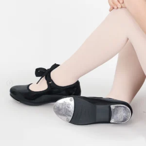 Patent Leather Girls Tyette Tap Shoe