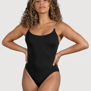 Bloch Adjustable Strap Bodyliner under costume in black