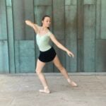 Abby dancing en pointe