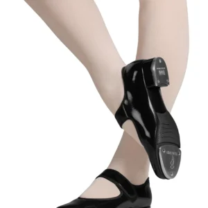 velcro tap shoes for women - Bloch Allie tap shoe with easy strap closure (S0357L) black